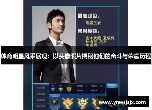 体育明星风采展现：以头像照片揭秘他们的奋斗与荣耀历程