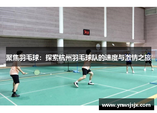 聚焦羽毛球：探索杭州羽毛球队的速度与激情之旅